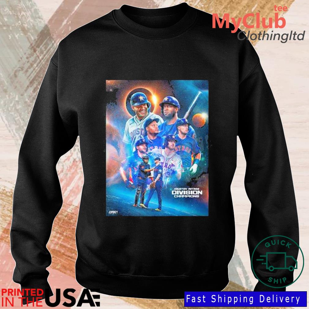 Houston Astros Division Champions Poster 2023 T-shirt,Sweater, Hoodie, And  Long Sleeved, Ladies, Tank Top