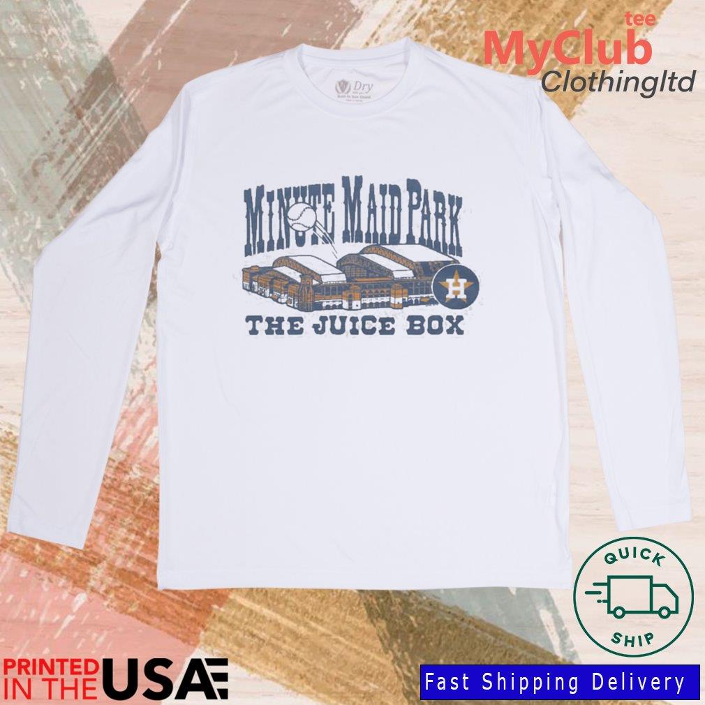 Houston Astros minute maid park the juice box t-shirt, hoodie