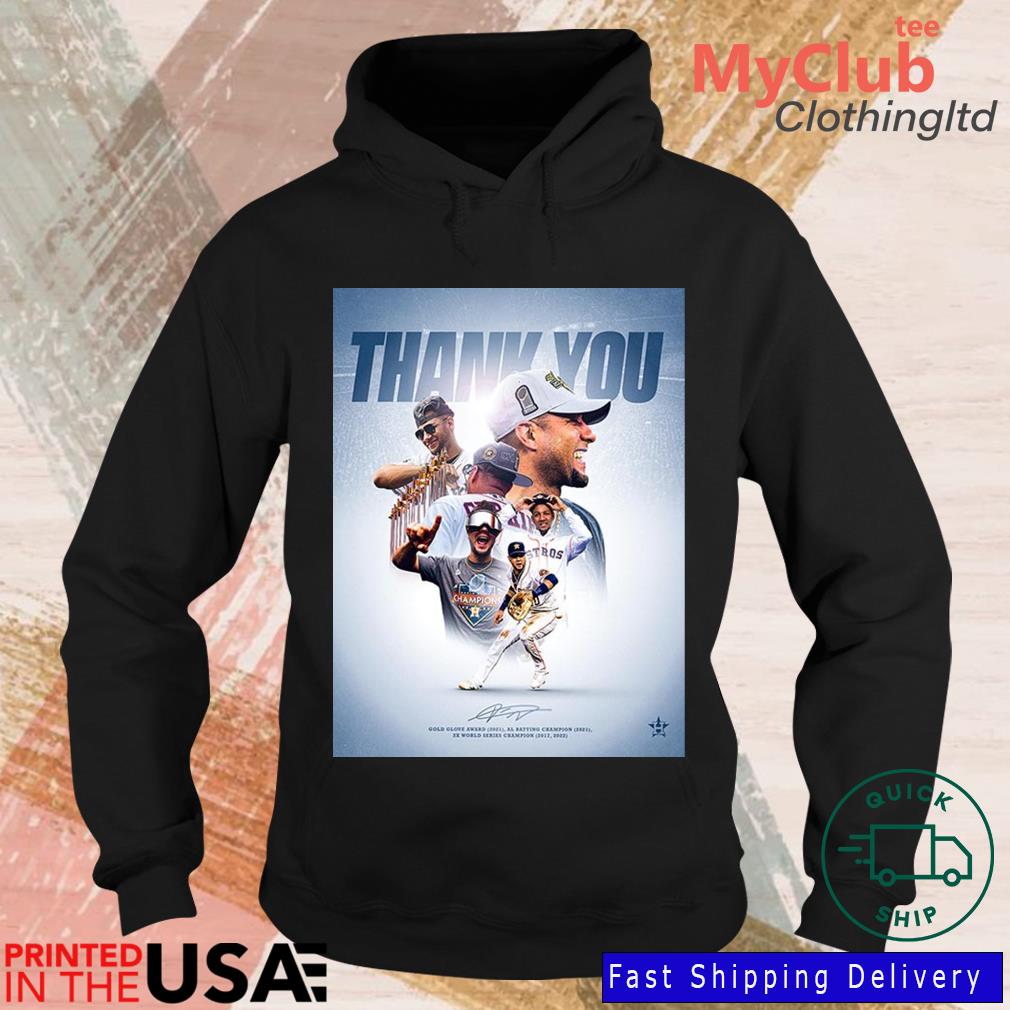 Houston Astros Mlb Team Thank You Yuli Gurriel T-shirt,Sweater, Hoodie, And  Long Sleeved, Ladies, Tank Top