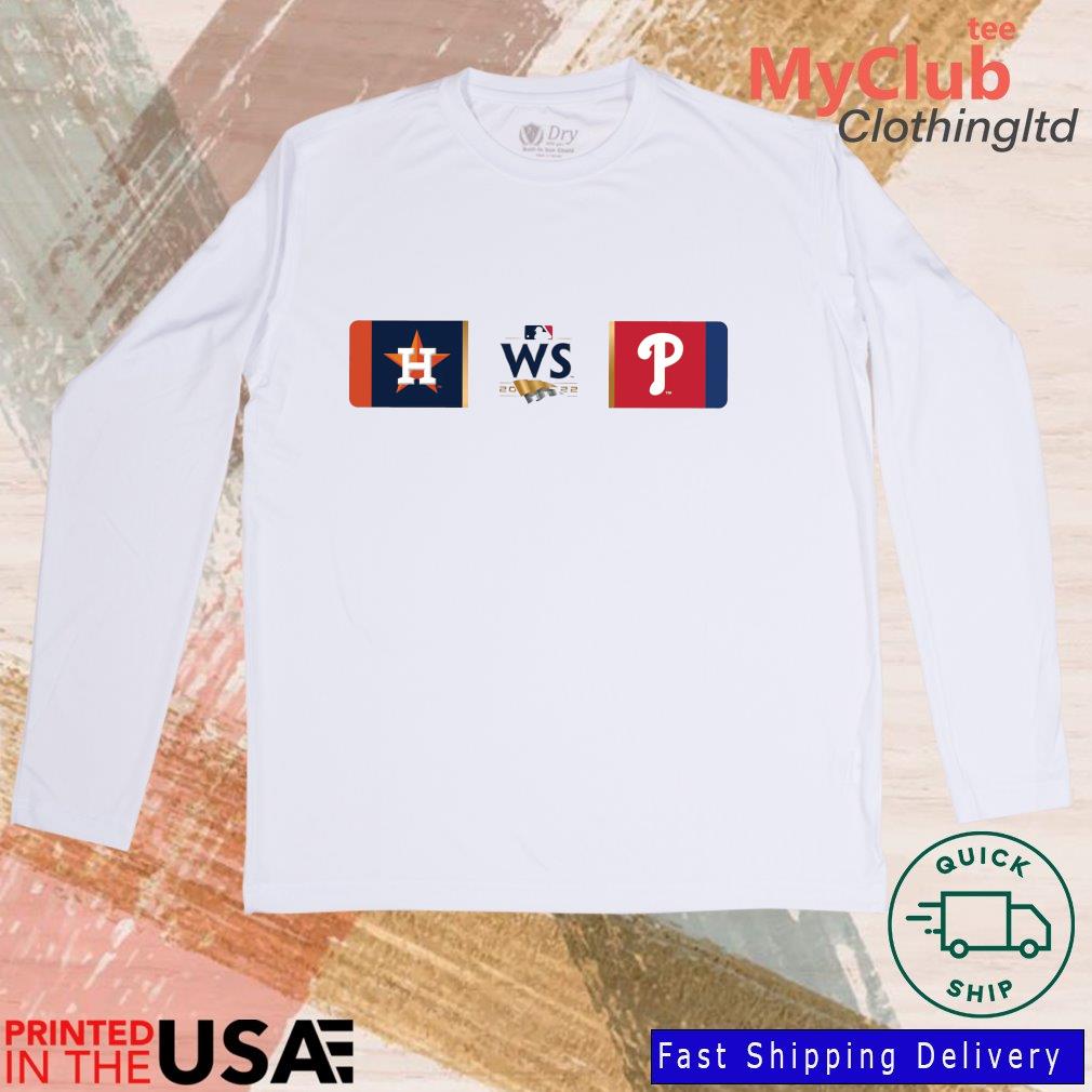 MLB Houston Astros vs. Philadelphia Phillies WinCraft 2022 World Series  Matchup Shirt, hoodie, sweater, long sleeve and tank top