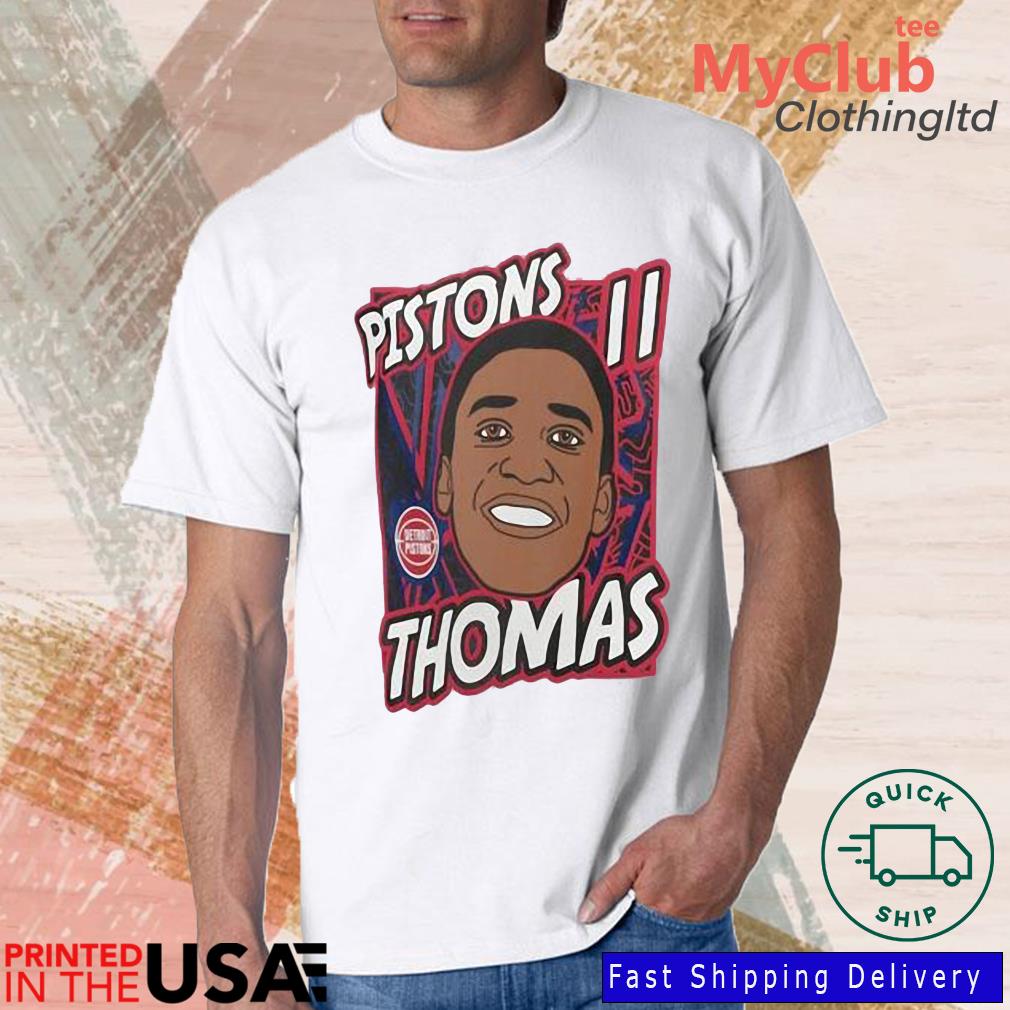 Isiah Thomas Detroit Pistons Mitchell ' Ness Shirt