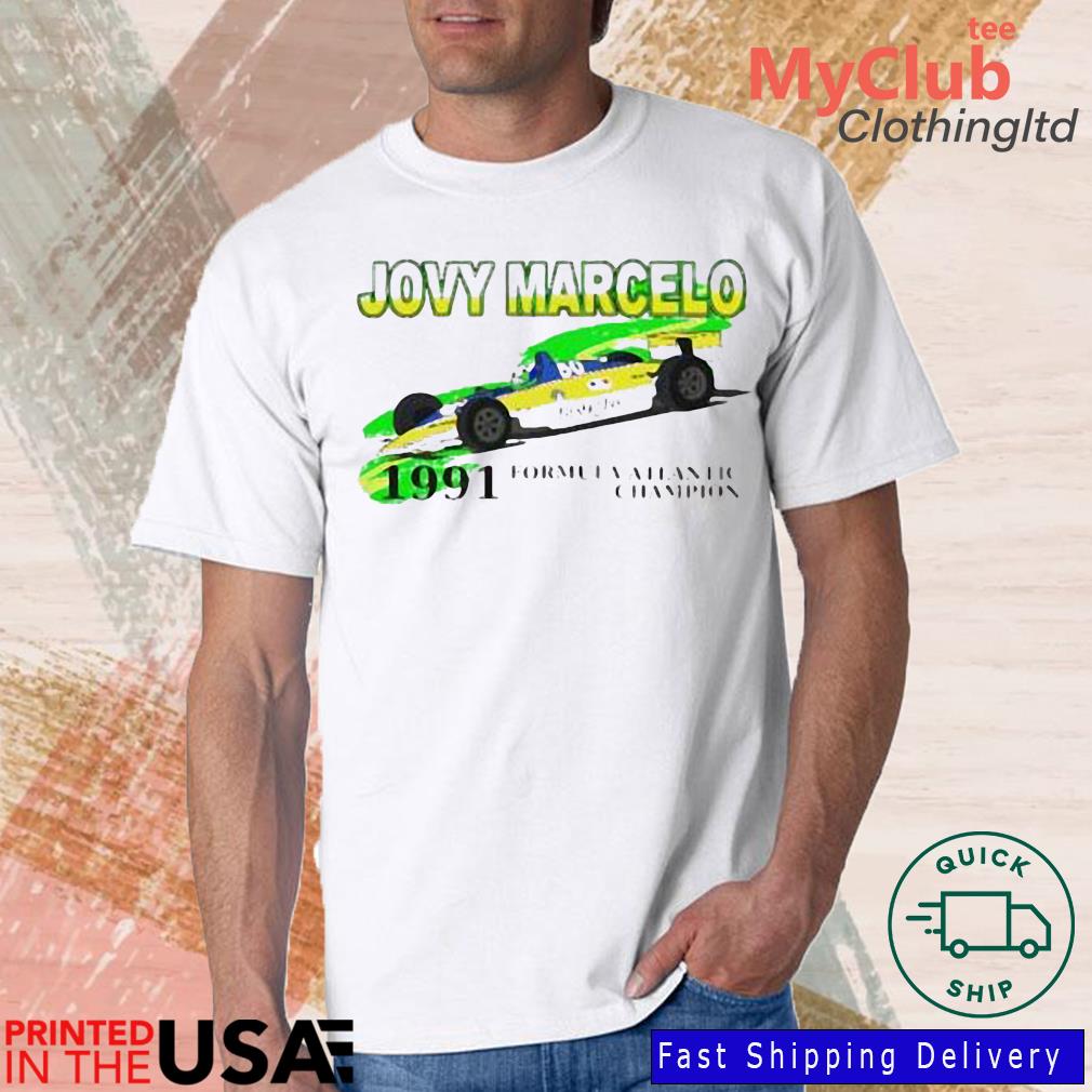 Jovy Marcelo 1992 Formula Atlantic Champion Shirt
