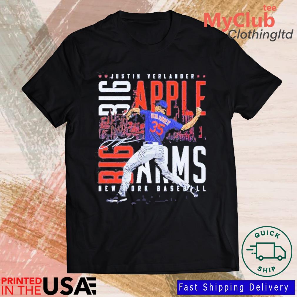 Stunning Justin Verlander New York M Big Arms Casual T-shirt