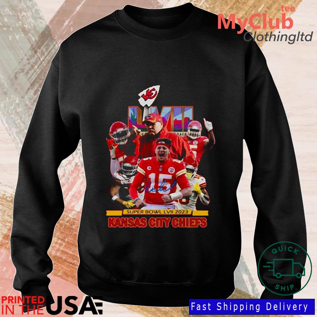 Kansas City Chiefs 2023 Super Bowl Lvii T-Shirt - Ink In Action