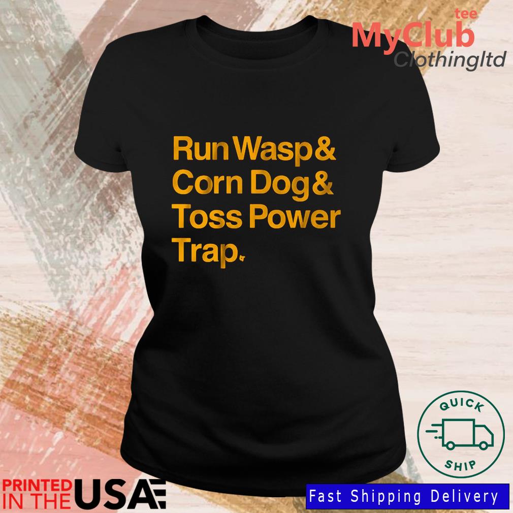 Kansas City Playbook Run Wasp And Corn Dog And Toss Power Trap Shirt,  hoodie, sweater, long sleeve and tank top