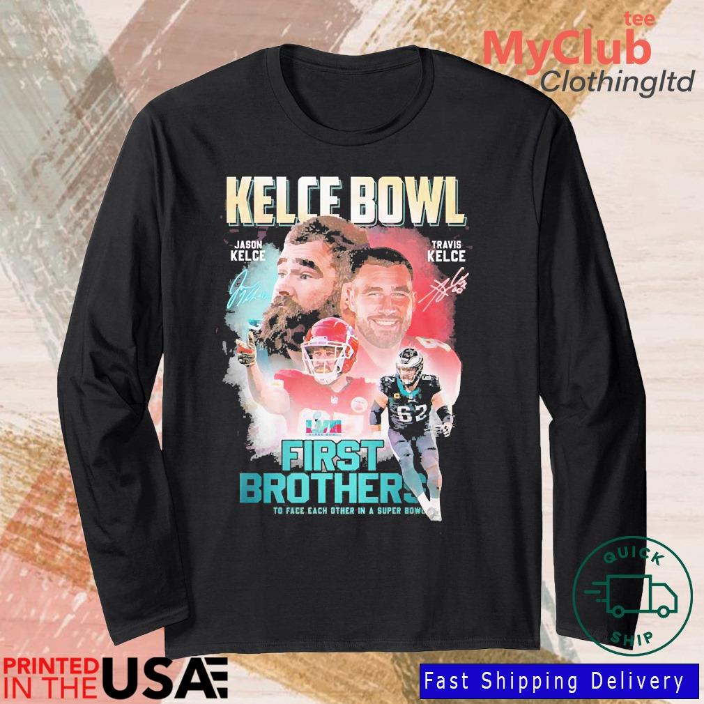 Kelce Bowl Jason Kelce And Travis Kelce First Brothers To Face Each Other In A Super Bowl T-s 244921663_303212557877375_8748051328871802726_n