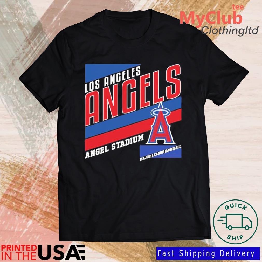 Major League Baseball Los Angeles Angels retro logo T-shirt