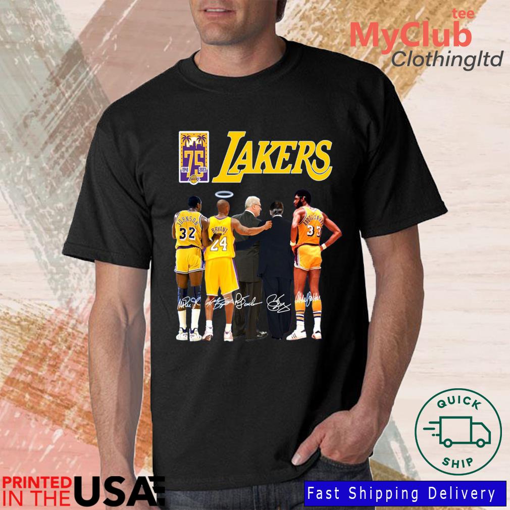 Los Angeles Lakers 75 Years Memories Shirt, hoodie, sweater, long sleeve  and tank top