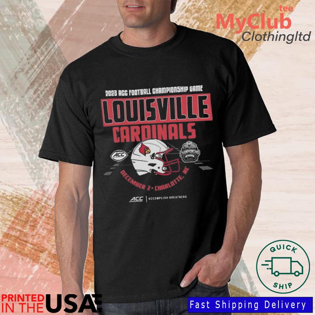 Louisville Cardinals Atlantic Coast Conference Football Championship Game  2023 shirt - Aquafinashirt