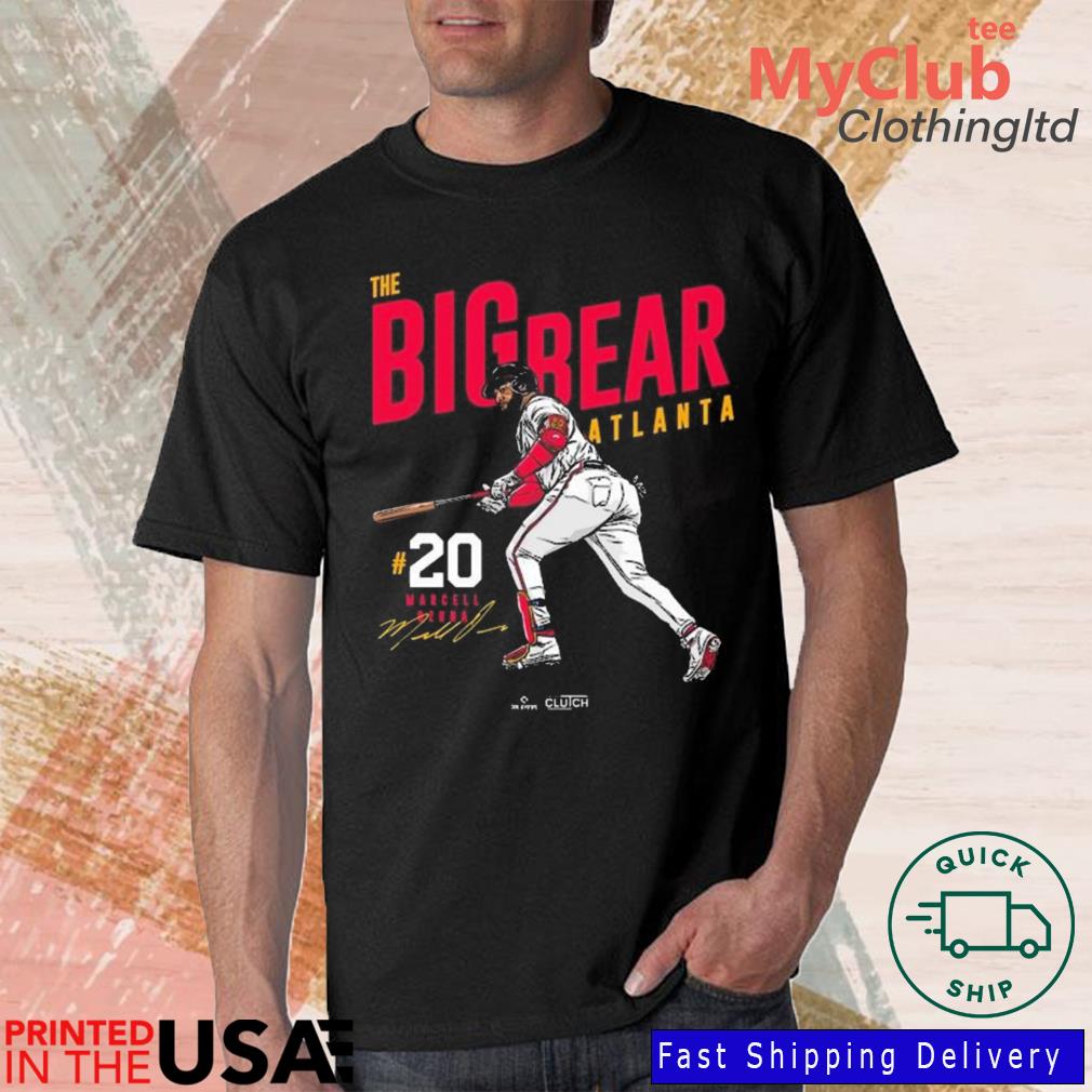 Marcell Ozuna Atlanta Braves The Big Bear Atlanta signature shirt, hoodie,  sweater, long sleeve and tank top