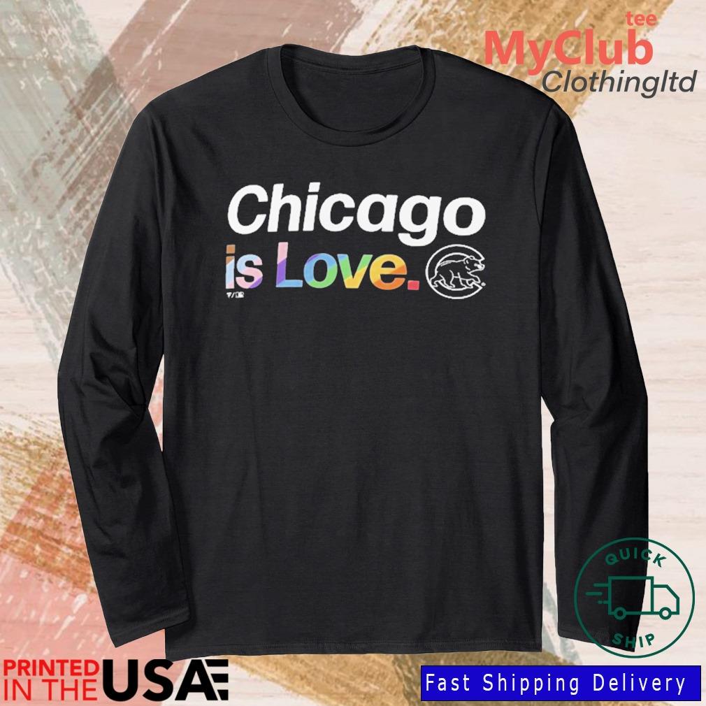 Chicago Cubs Mens Long Sleeved T-Shirts, Cubs Long Sleeved Shirts