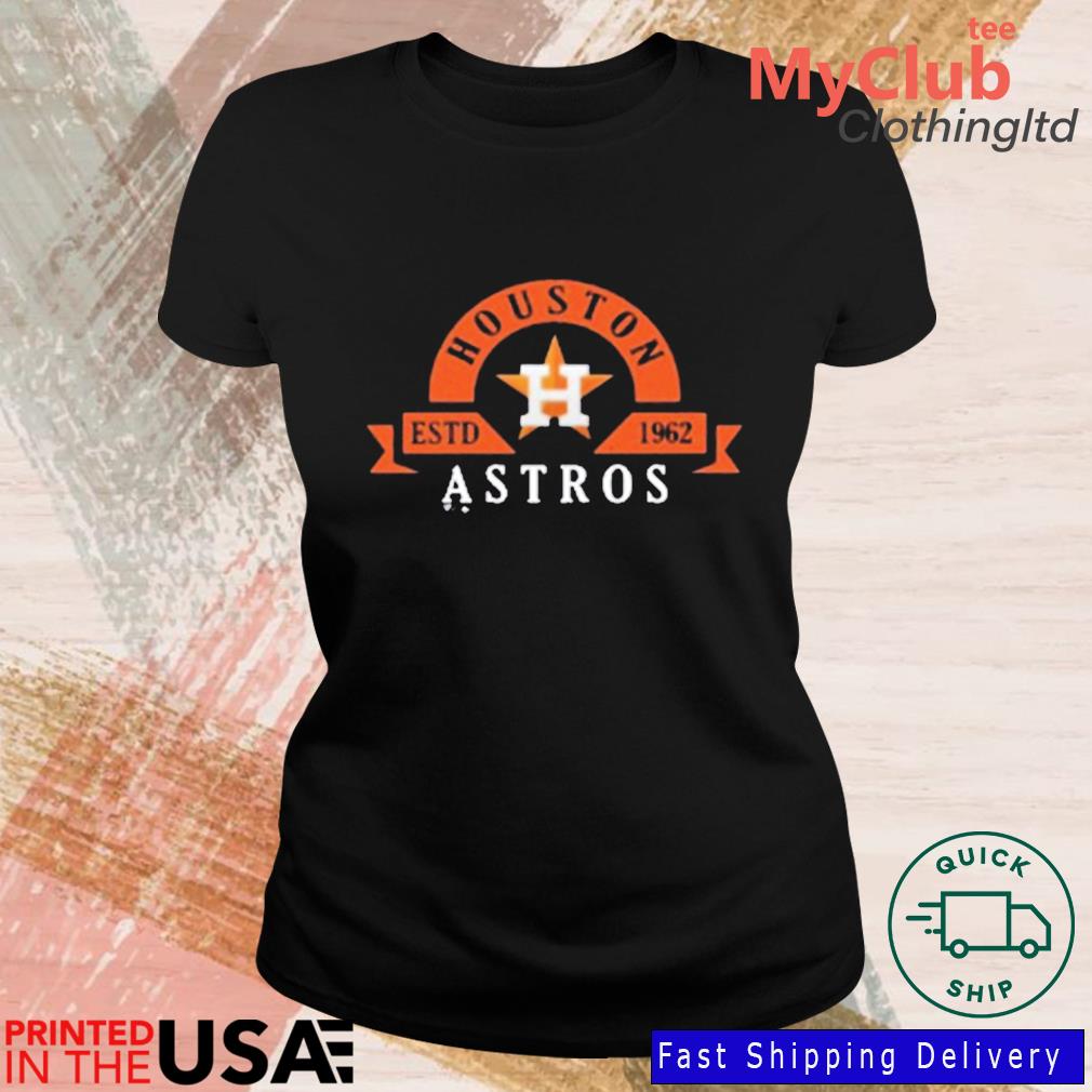 Houston astros utility two-stripe raglan tri-blend shirt, hoodie