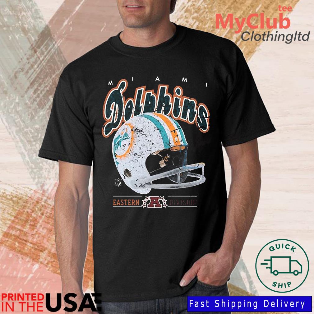 Miami Dolphins Helmet Vintage Eastern Division Shirt
