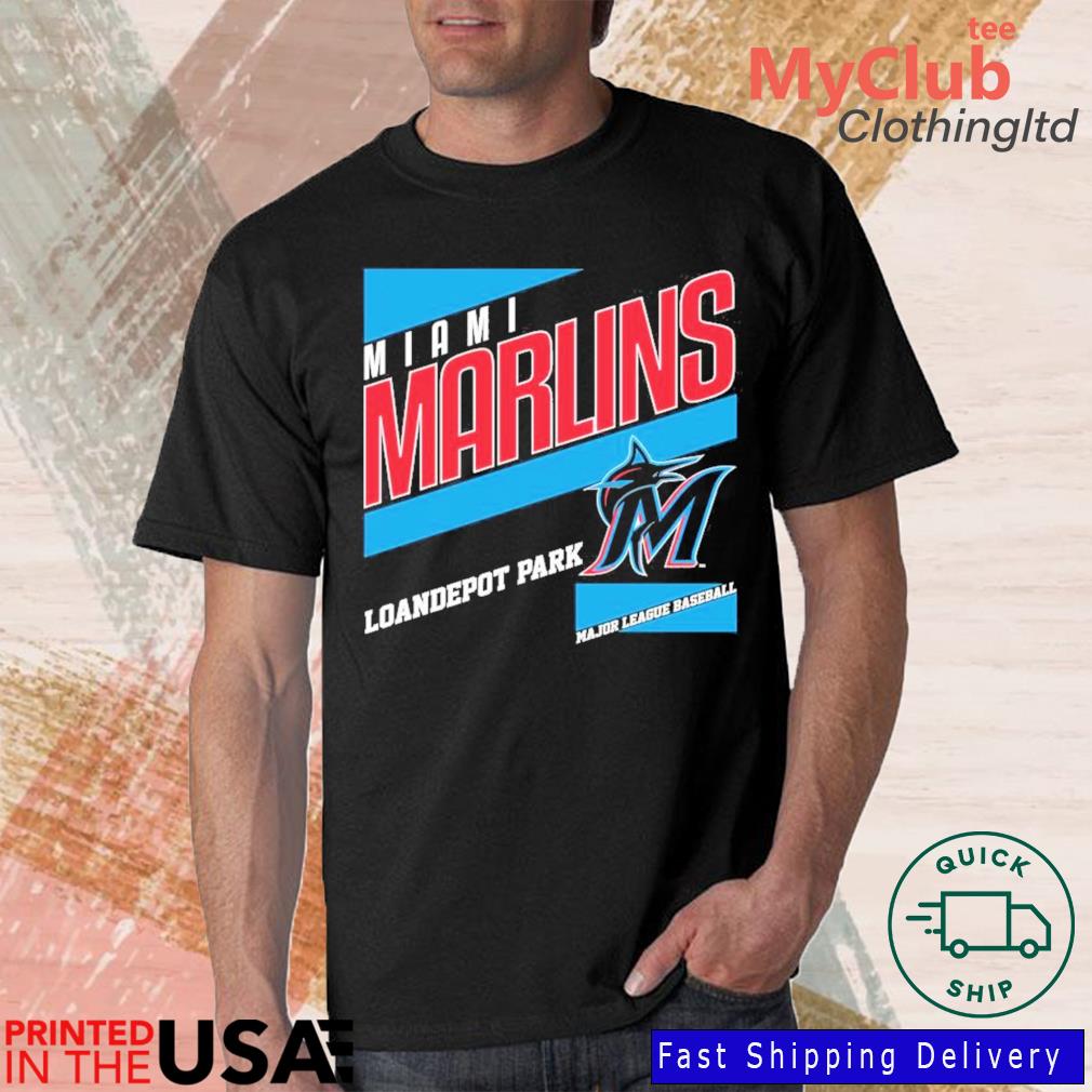 Miami Marlins Loandepot Park Major League Baseball Logo Shirt