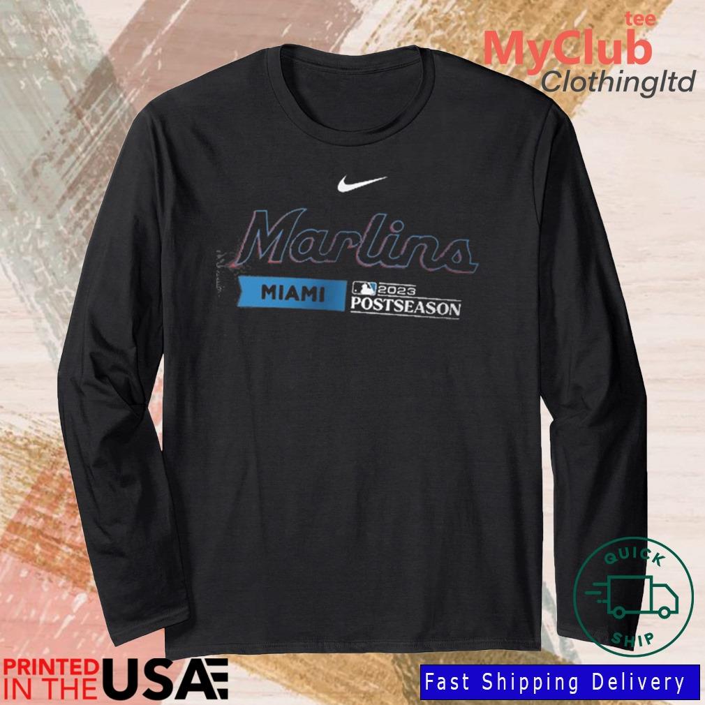 Miami Marlins Nike 2023 Postseason Authentic Collection Dugout Shirt,  hoodie, longsleeve, sweatshirt, v-neck tee