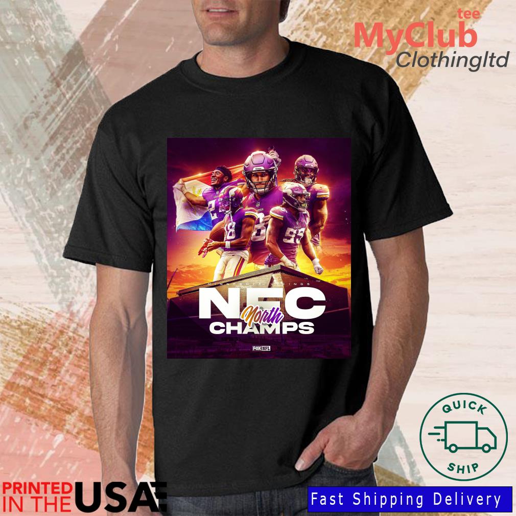 Minnesota Vikings NFC North Champs Shirt, hoodie, sweater, long sleeve and  tank top