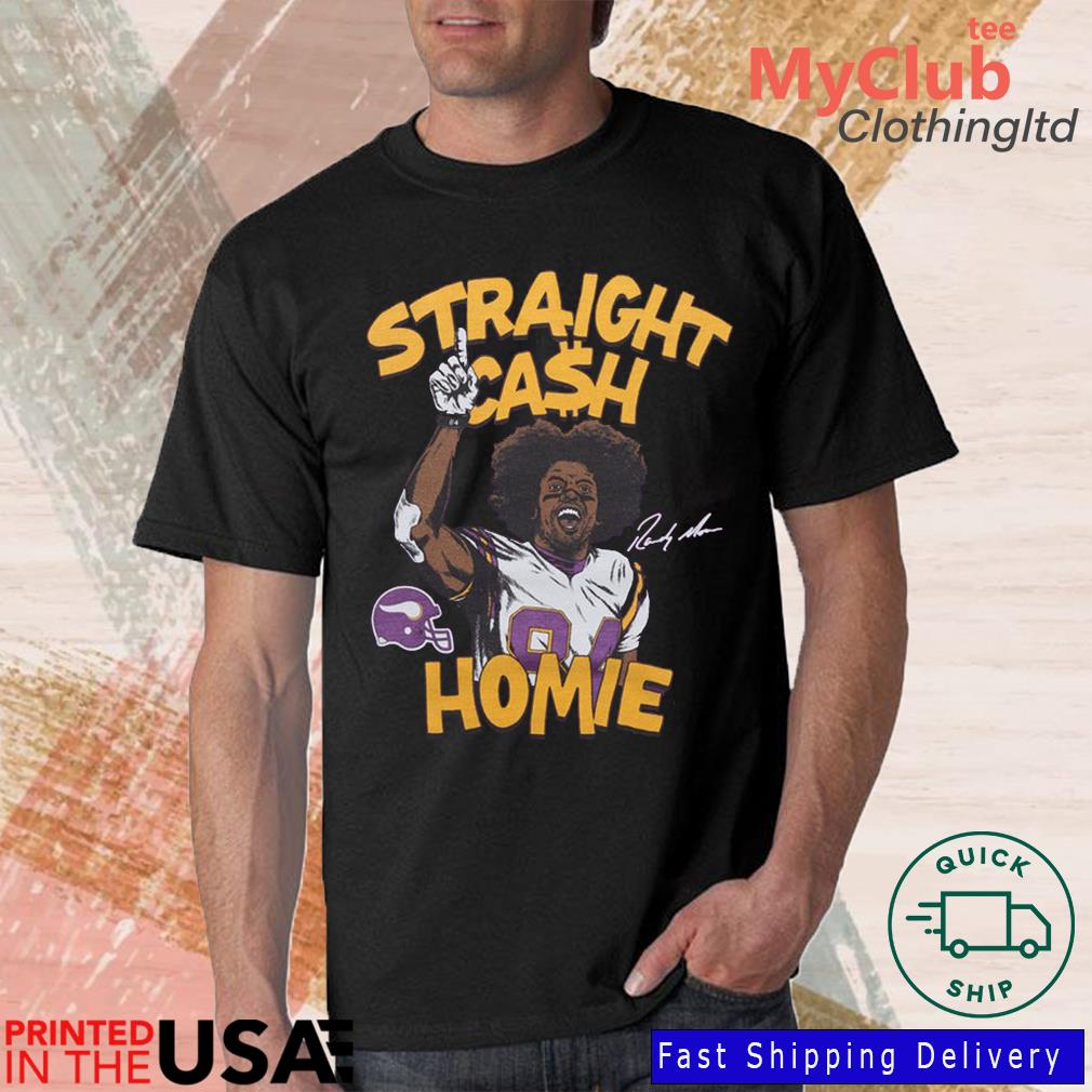 Randy Moss Signed Minnesota Vikings Nickname: Straight Cash Homie