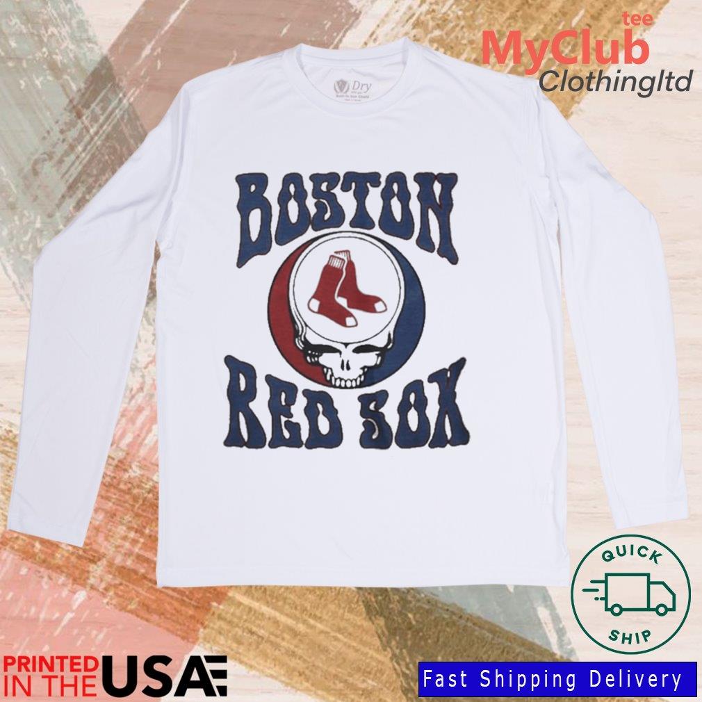 MLB x Grateful Dead x Red Sox shirt, hoodie, sweater, long sleeve