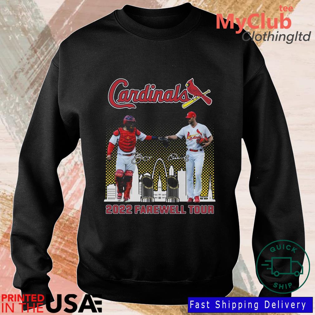 St Louis Cardinals 2022 Farewell Tour signatures shirt,Sweater, Hoodie, And  Long Sleeved, Ladies, Tank Top