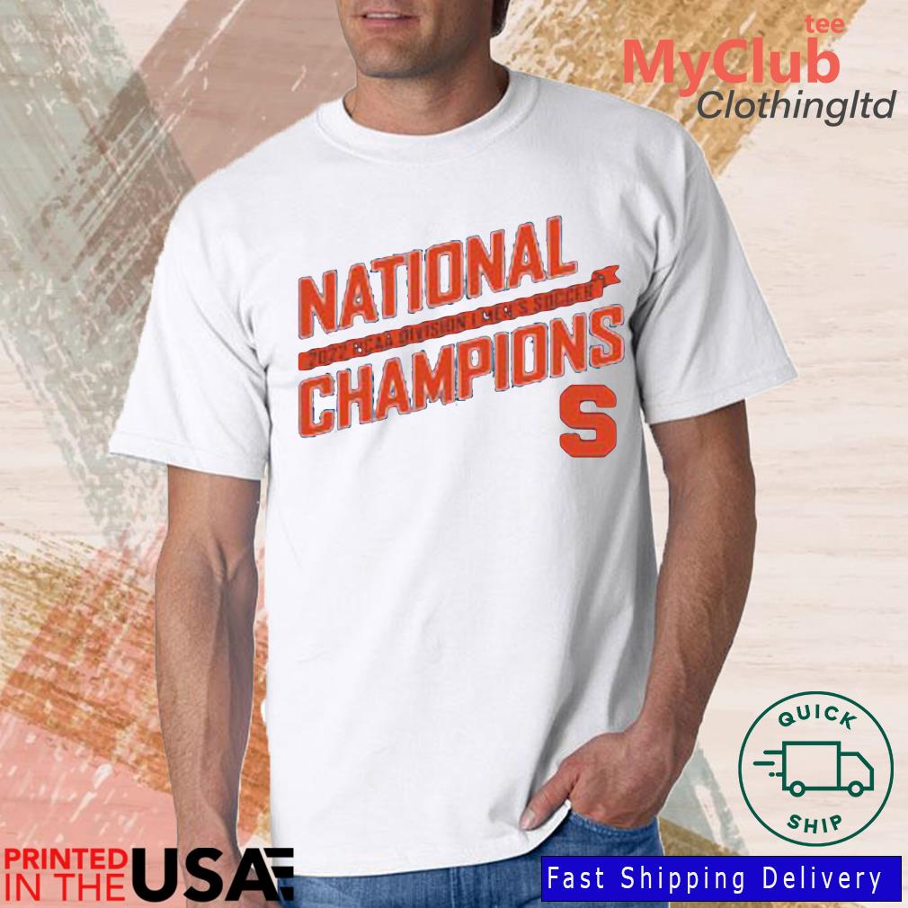 NCAA Sports Syracuse Orange 2022 Men's Soccer National Champions Shirt