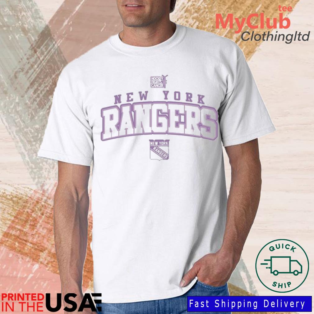 Youth Authentic New York Rangers Ryan Reaves Hockey Fights Cancer Official  Adidas Jersey