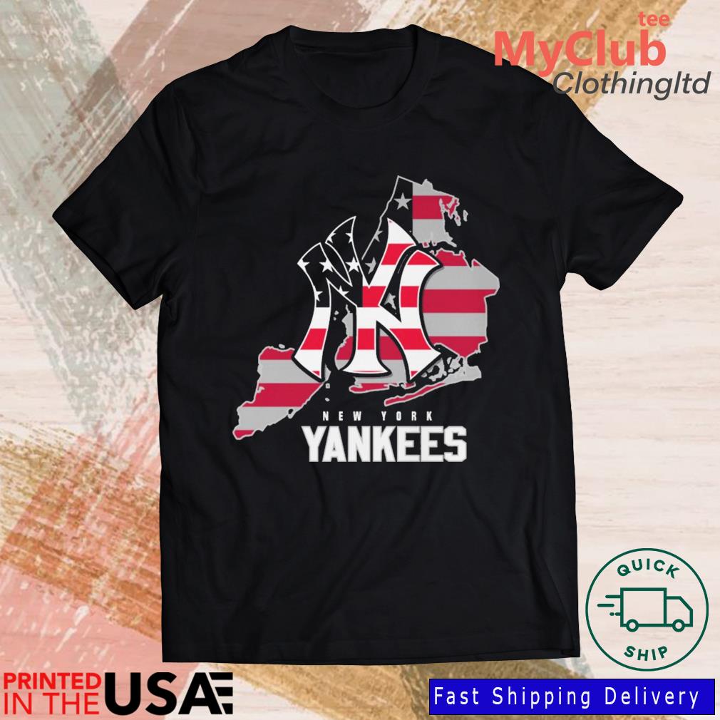 New York Yankees map USA flag shirt, hoodie, sweater, long sleeve and tank  top