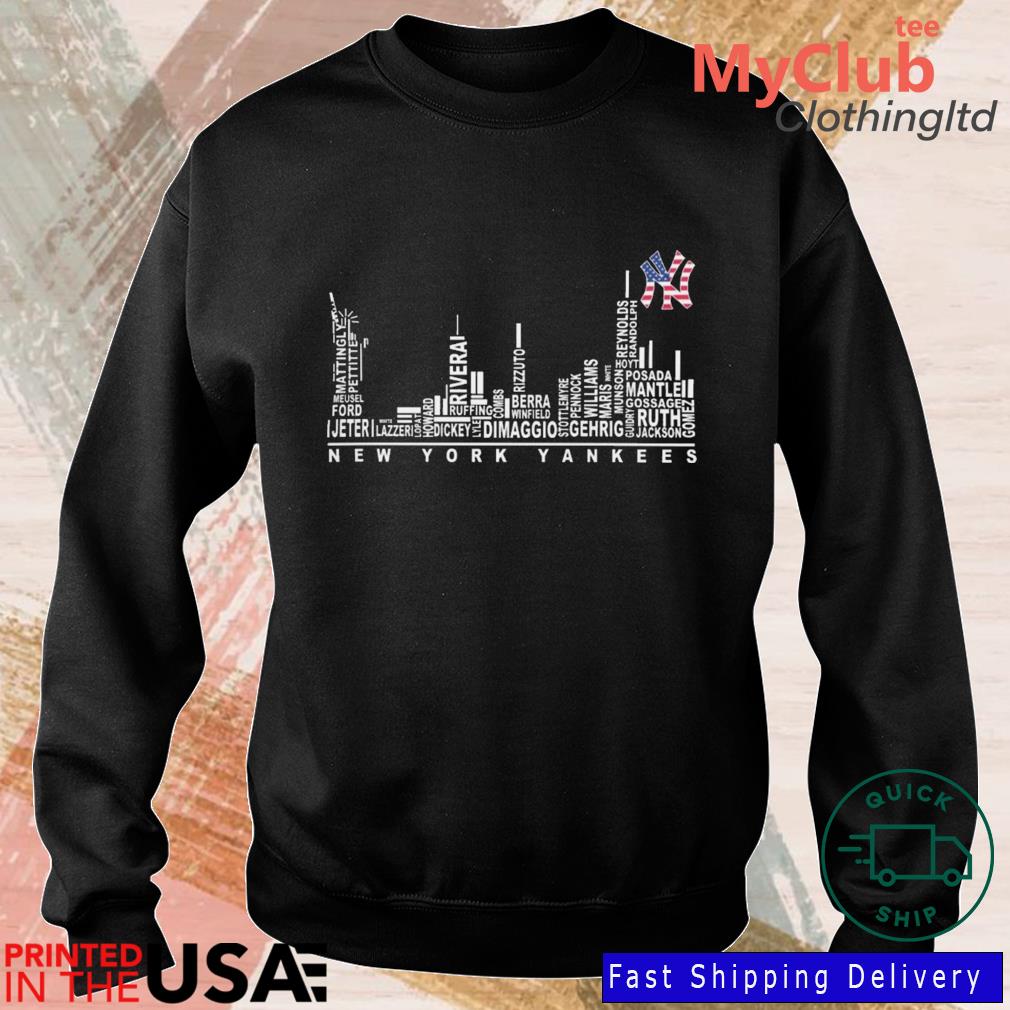 New York Yankees skyline 2023 shirt, hoodie, longsleeve tee, sweater