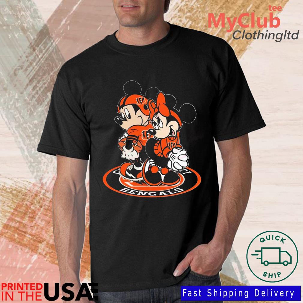 NFL Cincinnati Bengals Mickey And Minnie shirt, hoodie, sweater, long  sleeve and tank top