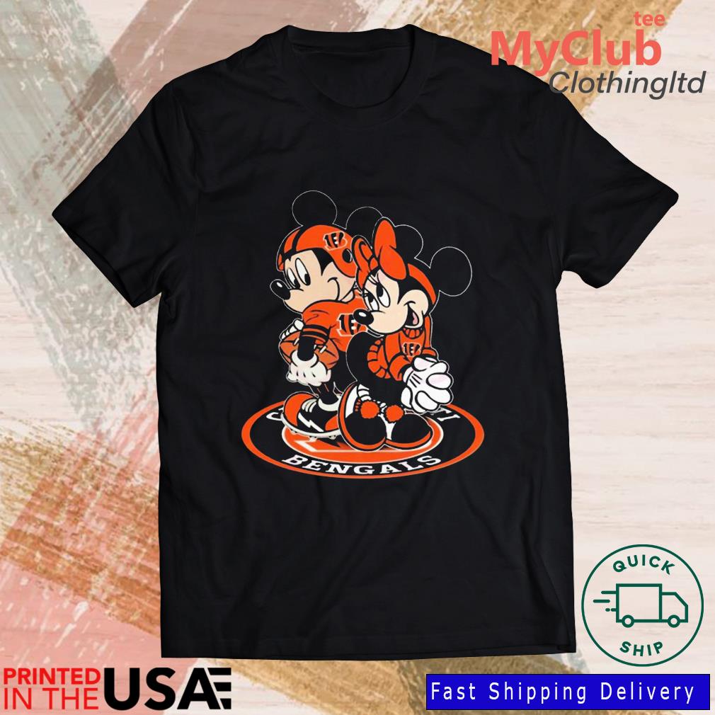 NFL Cincinnati Bengals Mickey And Minnie shirt, hoodie, sweater, long  sleeve and tank top