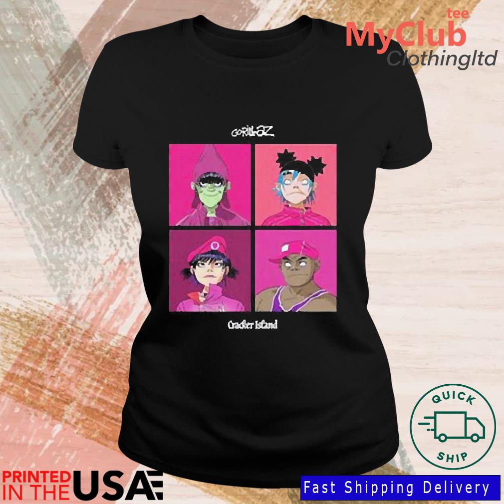 Official Coachella Shop Gorillaz Four Squares T-shirt,Sweater, Hoodie, And  Long Sleeved, Ladies, Tank Top