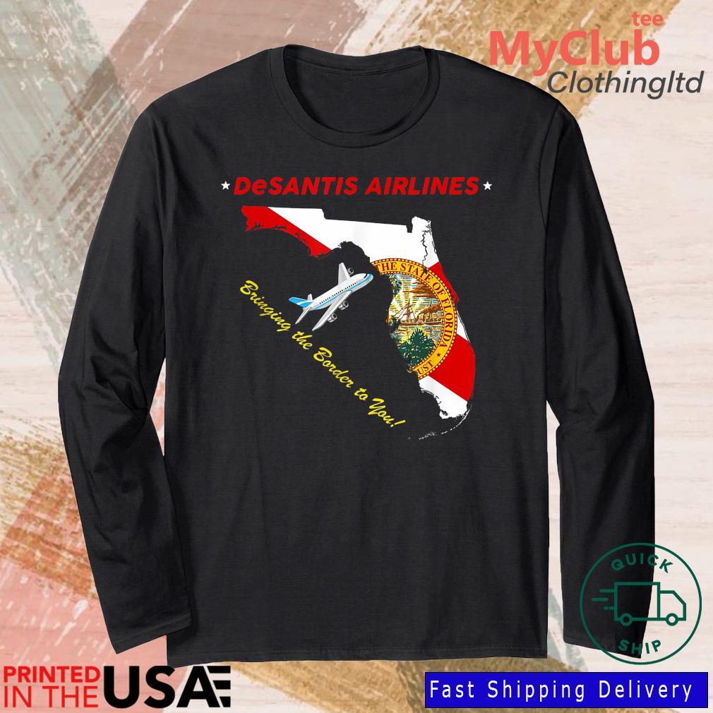 Official DeSantis Airlines Political Meme Ron DeSantis 2024 T-Shirt 244921663_303212557877375_8748051328871802726_n