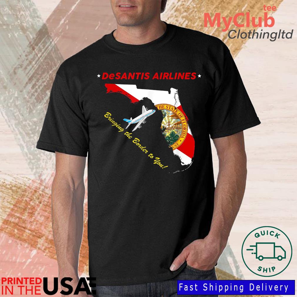 Official DeSantis Airlines Political Meme Ron DeSantis 2024 T-Shirt