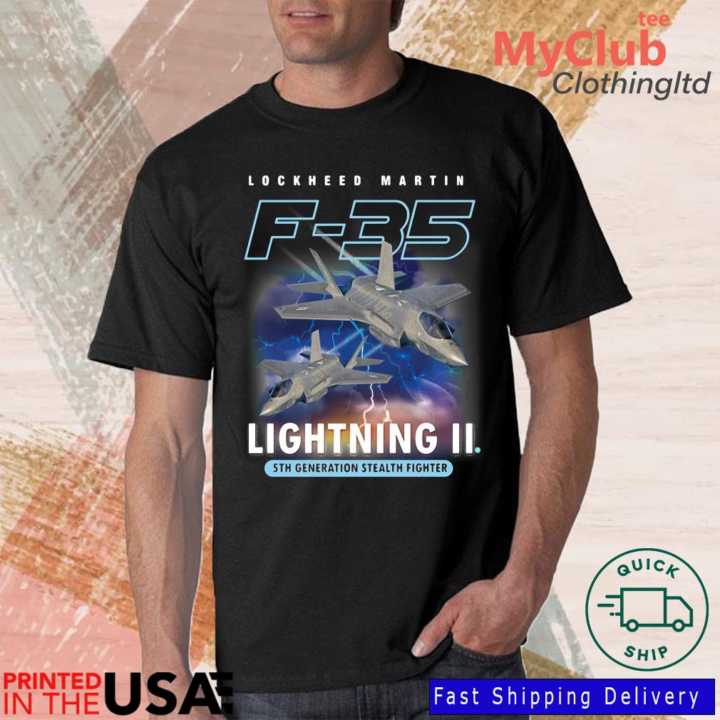 Official F-35 Lightning II Lockheed Martin Pilot Shirt