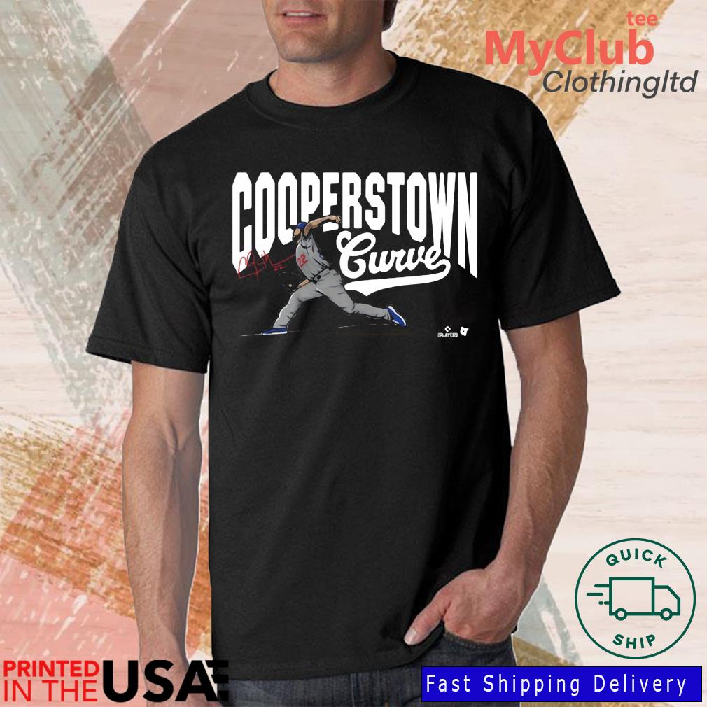 Clayton Kershaw's Cooperstown Curve gets its own shirt