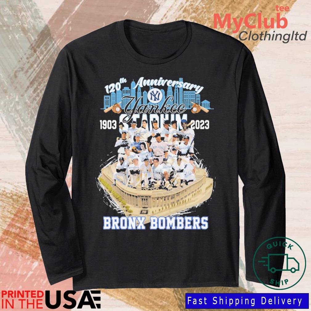 120th Anniversary Yankee 1903 2023 Teams Bronx Bombers T-shirt