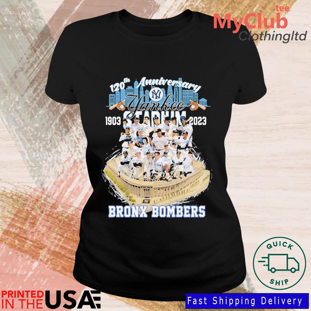 120th Anniversary Yankee 1903 2023 Teams Bronx Bombers T-shirt