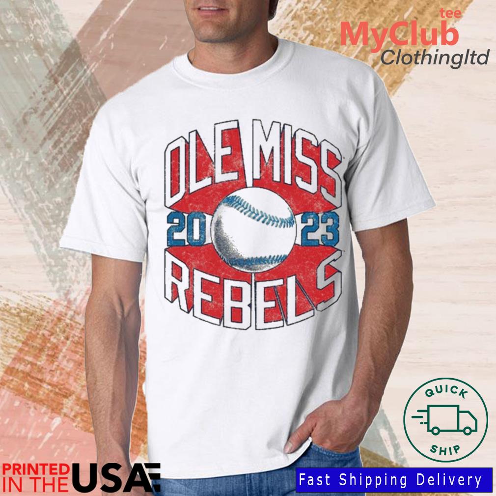 Ole Miss Baseball Fade 2023 Shirt
