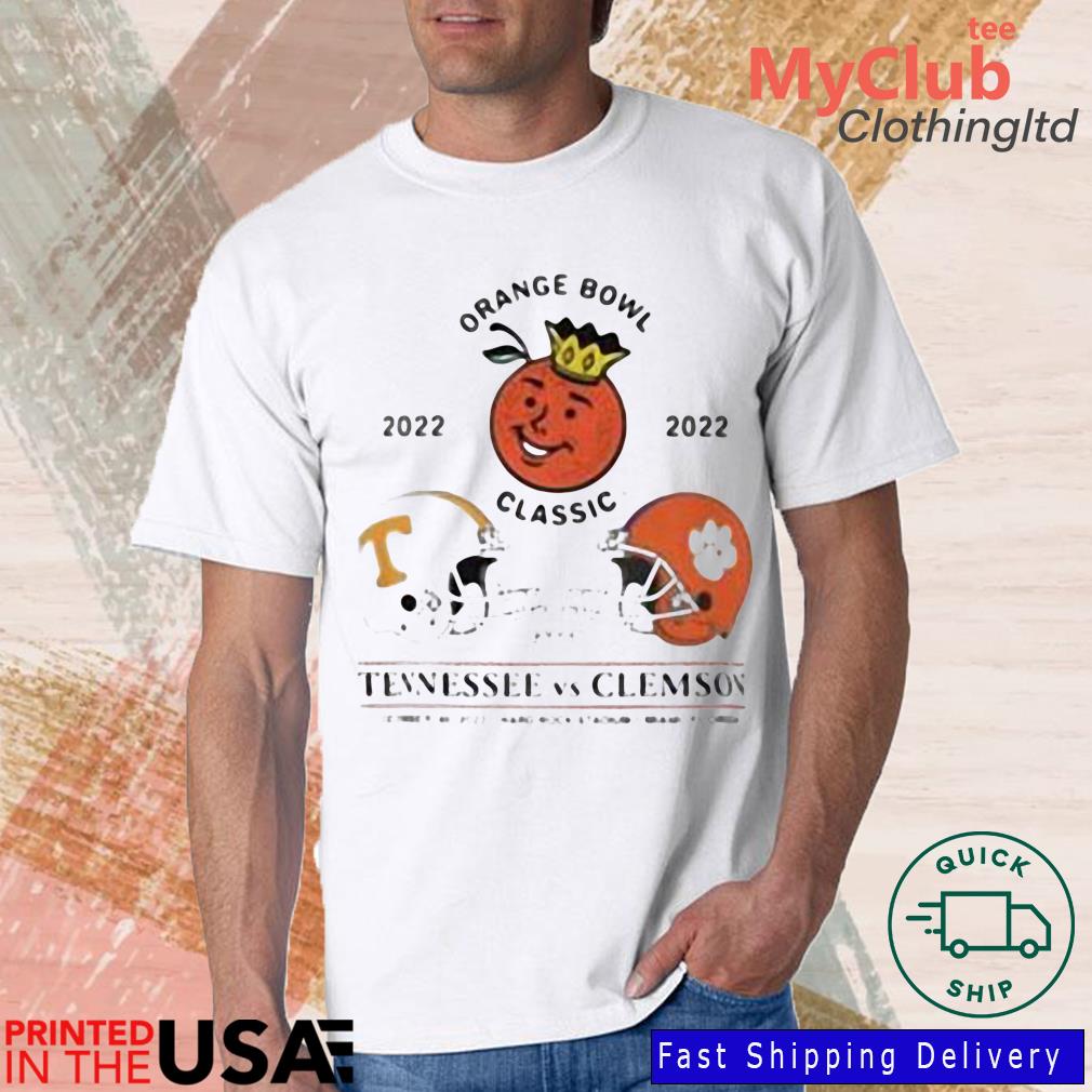 Orange Bowl Matchup 2022 Tennessee Vs Clemson Shirt