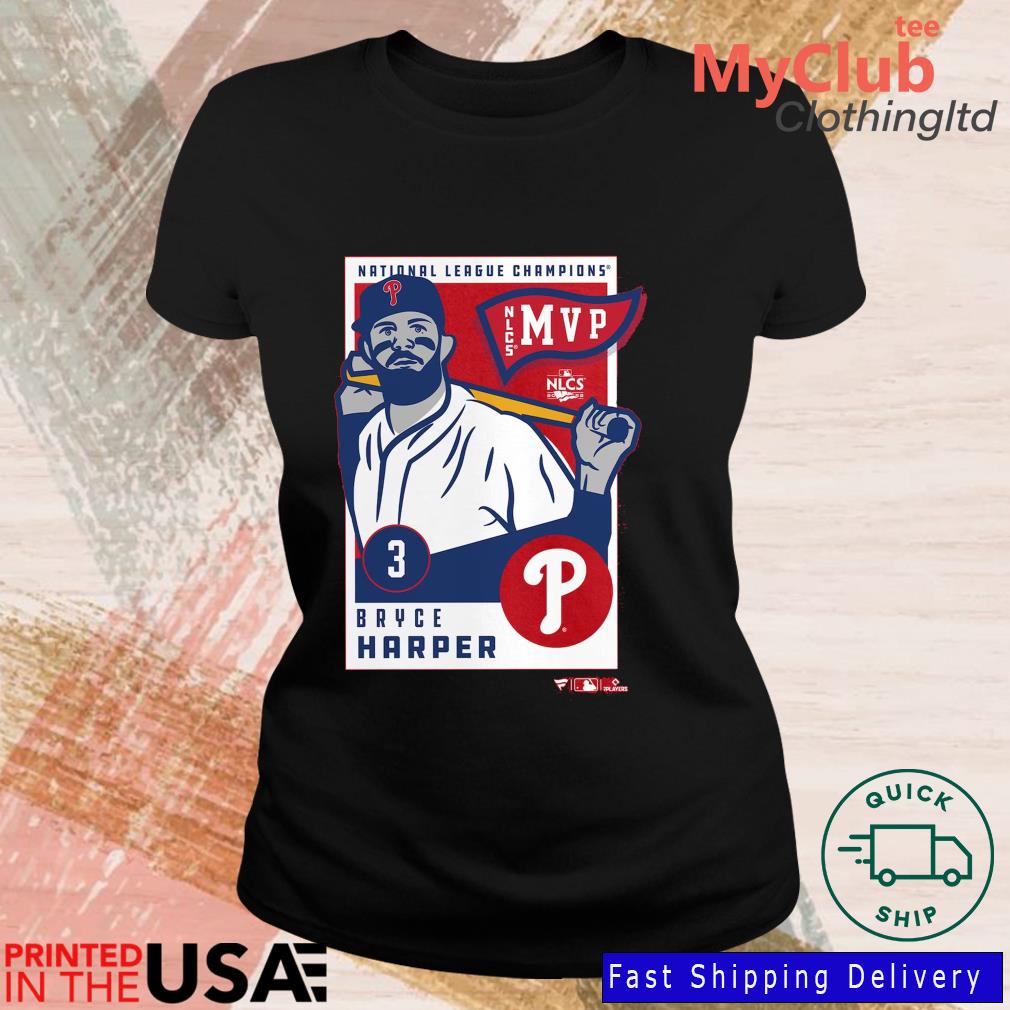 Bryce Harper Philadelphia Phillies 2022 National League Champions MVP shirt,  hoodie, sweater, long sleeve and tank top