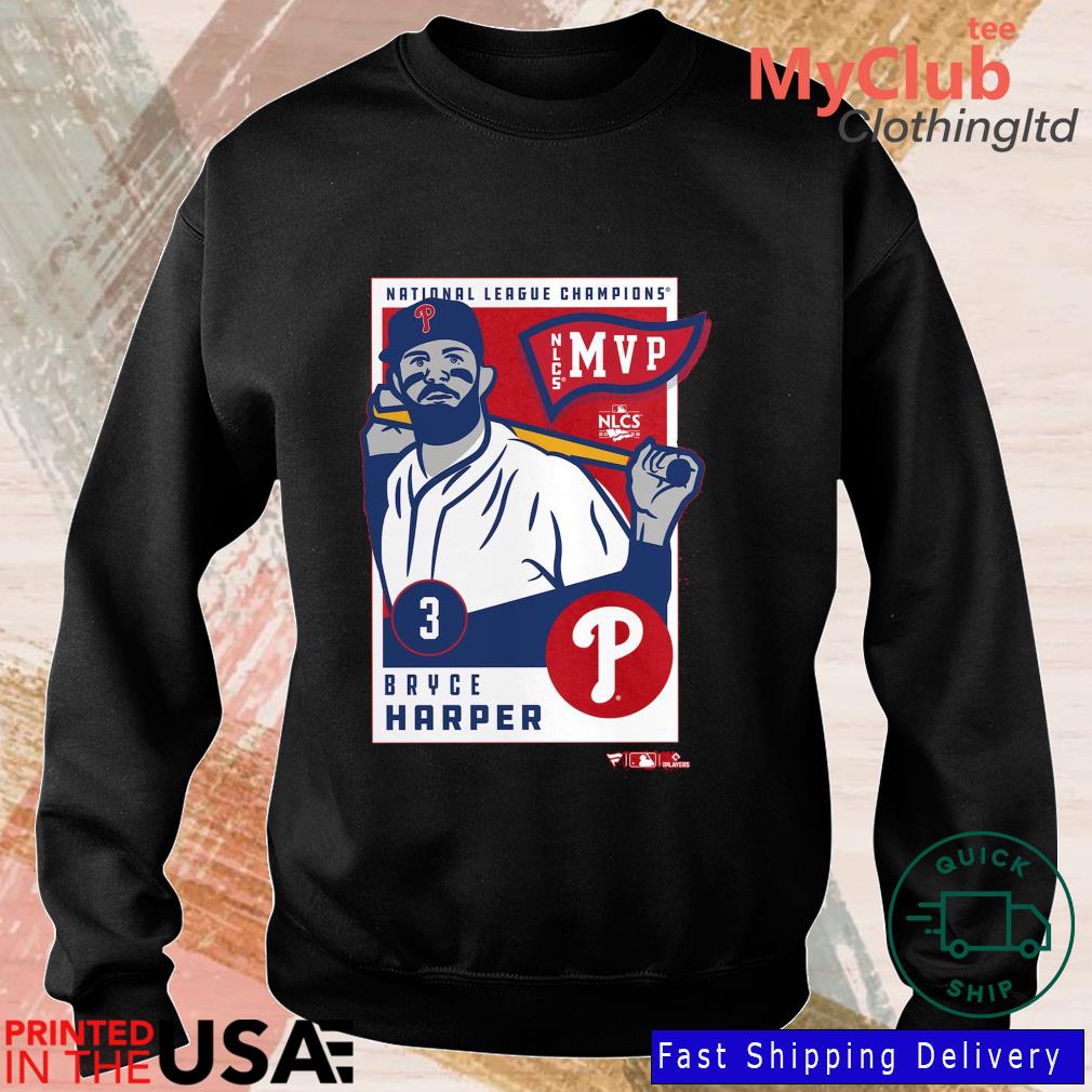 Original Bryce Harper Philadelphia Phillies 2022 National League  Championship Nlcs Mvp Shirt,Sweater, Hoodie, And Long Sleeved, Ladies, Tank  Top