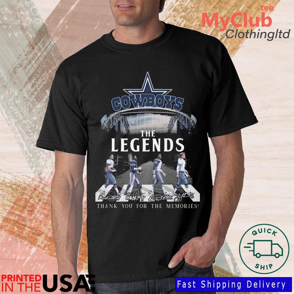 Official Dallas Cowboys the legends thank you for the memories T