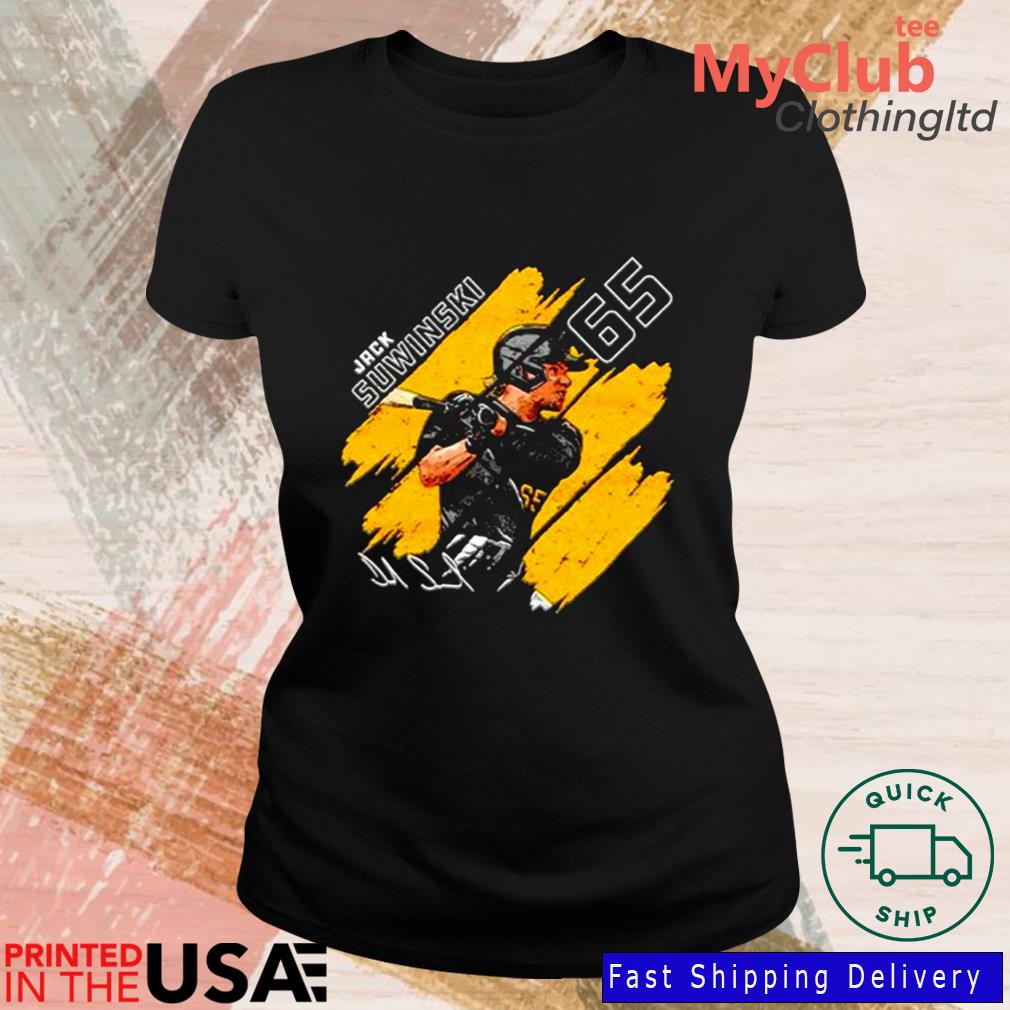  Jack Suwinski Long Sleeve Shirt - Jack Suwinski Pittsburgh  Stripes : Sports & Outdoors