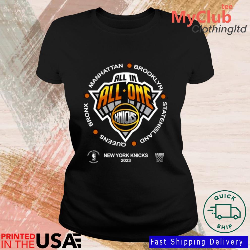 Top new York Knicks 2023 NBA Playoffs Mantra All In Allone shirt, hoodie,  sweater, long sleeve and tank top
