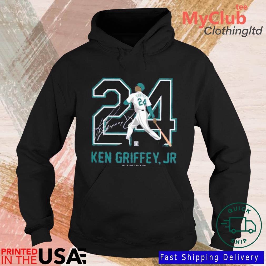 Ken Griffey Jr Baseball Hall Of Fame Member Signature Shirt - Ink