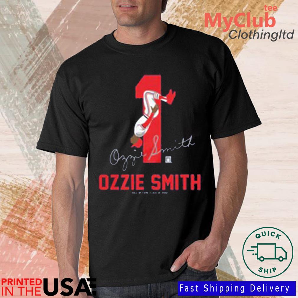 Original Teambrown Ozzie Smith Baseball Hall Of Fame Member