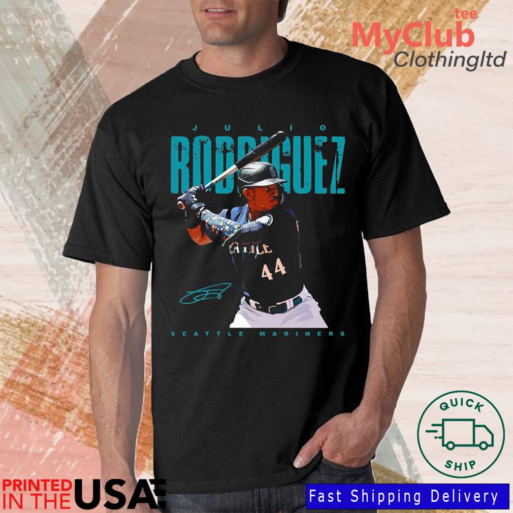 Julio Rodriguez 44 Seattle Mariners Signature Shirt