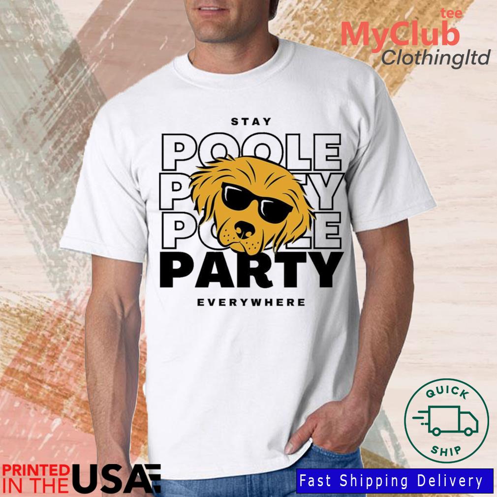 Party Everywhere Jordan Poole 3 Poole Goat Basketball Artwork Black Ver T-shirt