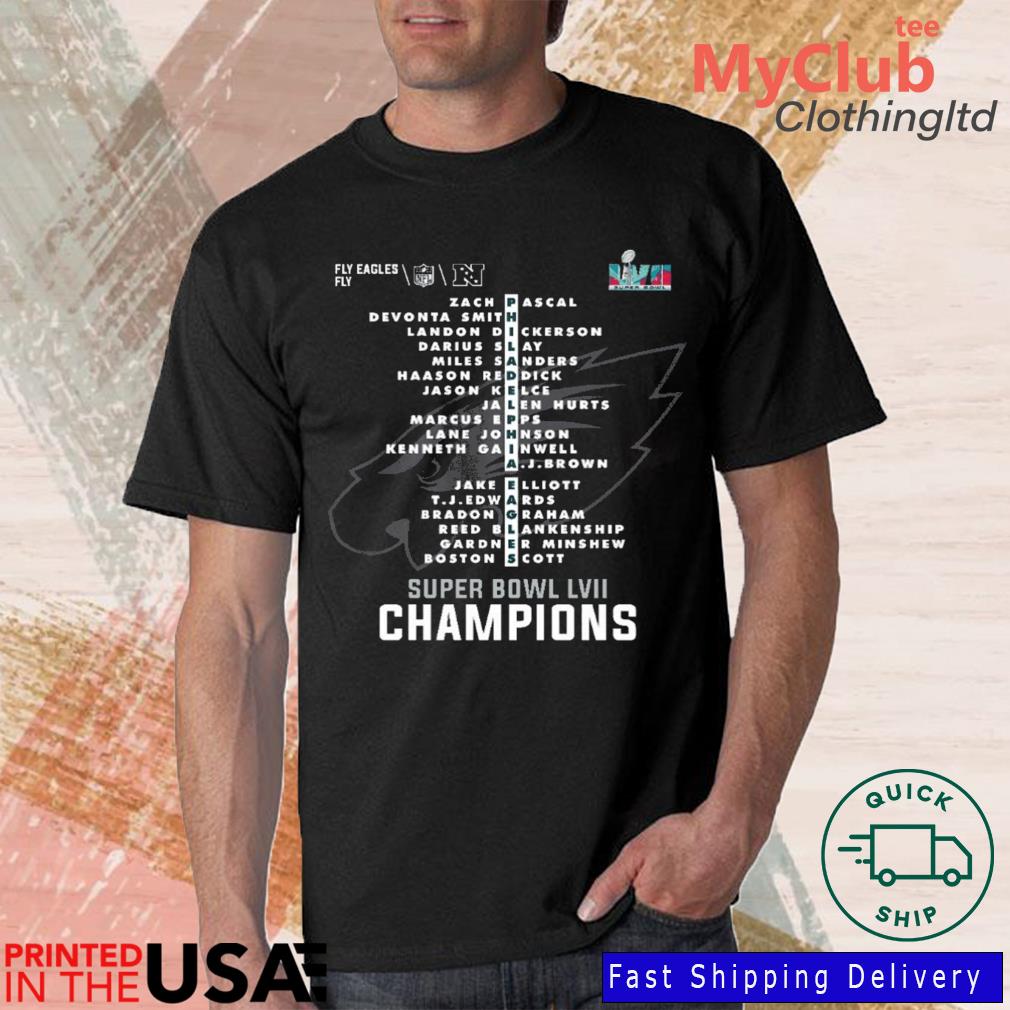 Philadelphia Eagles Winner Super Bowl Champion Fly Eagles Fly Unique T-Shirt  - Binteez