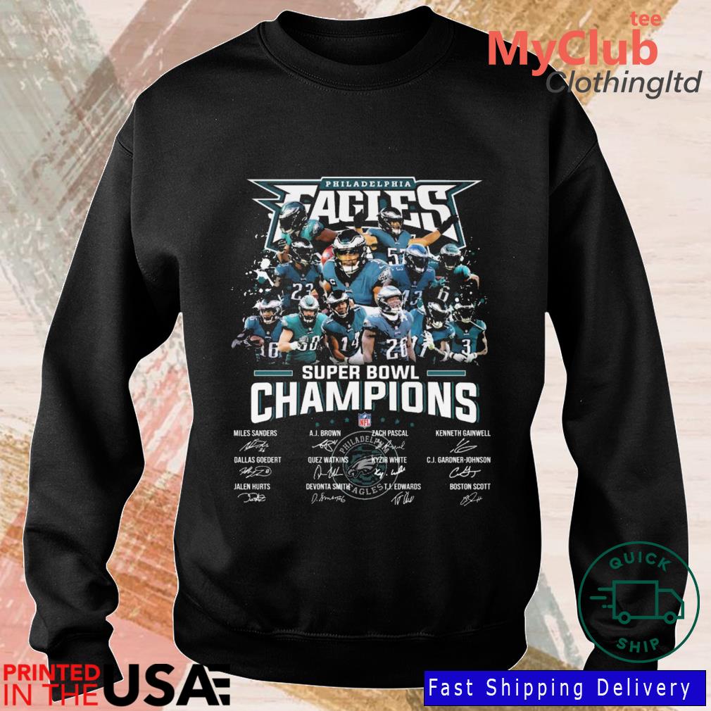 Philadelphia Eagles Vs Kansas City Chiefs 2018-2023 Super Bowl Champions  2023 T-shirt - REVER LAVIE