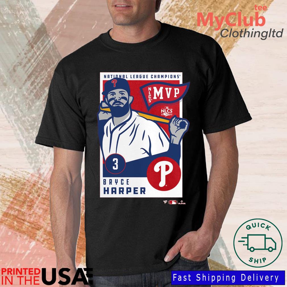 Official Bryce Harper Philadelphia Phillies 2022 National League Champions MVP  shirt - Limotees